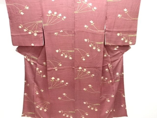 JAPANESE KIMONO / SILK / TAISHO ROMAN STYLE / FLOWERS